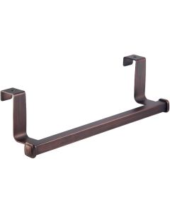 iDesign Marcel 9-3/4 In. Bronze Over Cabinet Towel Bar