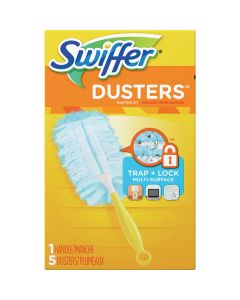 Swiffer 6 In. Handle Electrostatic Fiber Duster