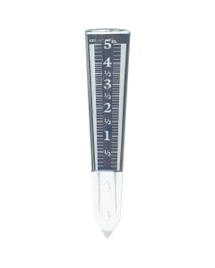 EZ Read 5 In. Clear Magnifying Rain Gauge