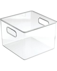 iDesign 8 In. W. x 6 In. H. x 8 In. D. Clear Fridge/Pantry Storage Binz