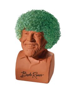 Chia Pet Bob Ross Decorative Pottery Planter