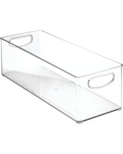 iDesign 6 In. W. x 5 In. H. x 16 In. D. Clear Kitchen Bin