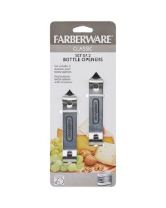 Farberware Stainless Steel Bottle Openers (2 Count)