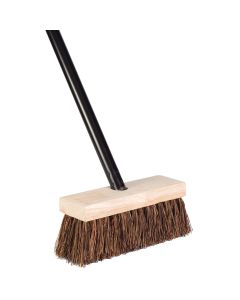 DQB 7-3/4 In. W. x 52 In. L. Wood Handle Rug Brush Broom