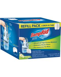 DampRid 15.8 Oz. Fresh Scent Spill Resistant Moisture Absorber Refill (2-Count)