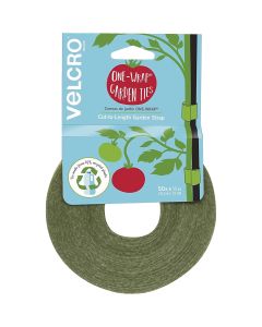 VELCRO Brand One-Wrap 50 Ft. x 1/2 In. Green Garden Ties