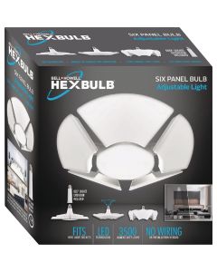 Bell+Howell HexBulb Adjustable 6-Panel Light Bulb