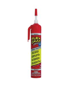 Flex Caulk 6.75 Oz. Clear Hybrid Caulk Cartridge With Adjustble Nozzle