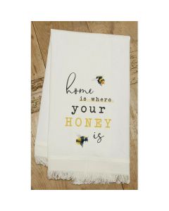 Second Nature Home Is Where Your Honey Is Kitchen Towel