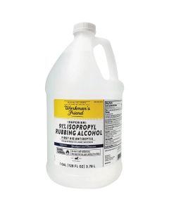 Workman's Friend 91% Isopropyl Rubbing Alcohol & Antibacterial Cleanser, 1 Gal.