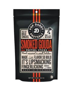 Pop Daddy 7.5 Oz. Smoked Gouda Pretzel Sticks