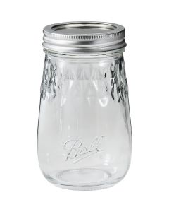 Ball Pint Fluted Freezer Jar (4-Pack)