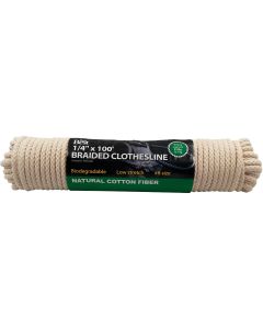 Do it Best 100 Ft. 1/4 In. Braided Clothesline