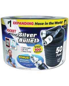 Pocket Hose Silver Bullet 3/4 In. x 50 Ft. Expandable Hose