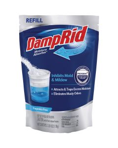 DampRid 42 Oz. Fragrance Free Moisture Absorber Refill with Microban