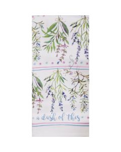 Kay Dee Designs A Dash Of This Herb Terry Kitchen Towel