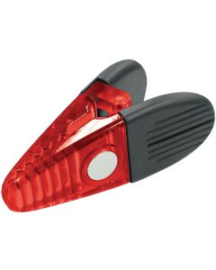 Master Magnetics 3-1/2 In. Red Magnetic Clip (2-Pack)