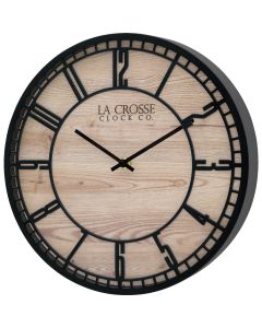 La Crosse Clock Co. 11.5 In. Barrow Wall Clock