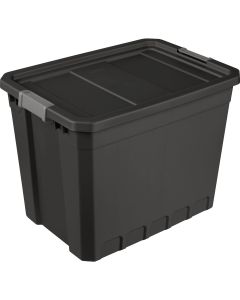 Sterilite 27 Gal./102L Black Stacker Tote