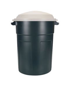 32gal Green Trash Can