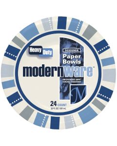 AJM ModernWare 20 Oz. Paper Bowl (24-Count)