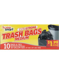 10pc 26 Gal Trash Bag