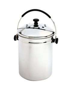 Norpro 1 Gallon Stainless Steel Compost Keeper