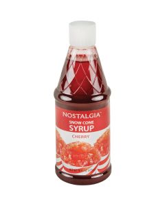 Nostalgia 16 Oz. Cherry Snow Cone Syrup