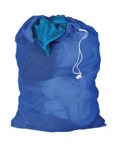 Honey Can Do Blue Mesh Laundry Bag