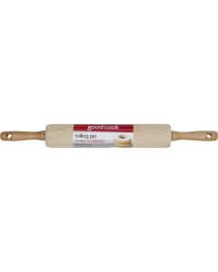 Goodcook 10 In. x 2 In. Wood Rolling Pin