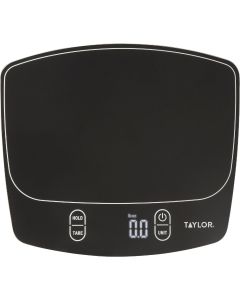 Taylor 11 Lb. Capacity Waterproof Digital Kitchen Scale