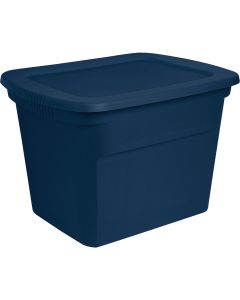 Sterilite 18 Gal./68L Marine Blue Tote