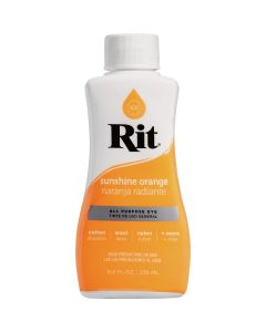 Rit 8 Oz. All Purpose Sunshine Orange Liquid Dye