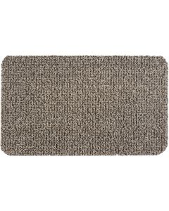 GrassWorx Clean Machine Classic Taupe 17.5 In. x 29.5 In. AstroTurf Door Mat