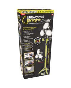 Beyond Bright Adjustable LED Work Light Tower