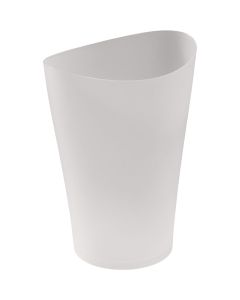 Rubbermaid Spa Works 9 Qt. Clear Vanity Wastebasket