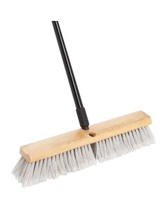 Do it Best 18 In. W. x 60 In. L. Metal Handle Alpine Plus Push Broom