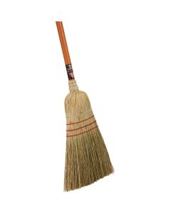 Nexstep 10 In. W. x 56 In. L. Painted Wood Handle Commercial Warehouse Corn Broom