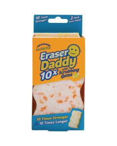 Scrub Daddy Eraser Daddy 10X Scrubber (2-Pack)