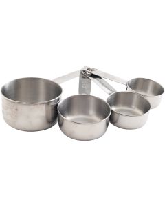 Norpro Stainless Steel Measuring Cup Set (4-Piece)