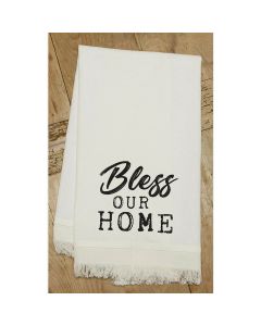 Second Nature Bless Our Home Kitchen Towel