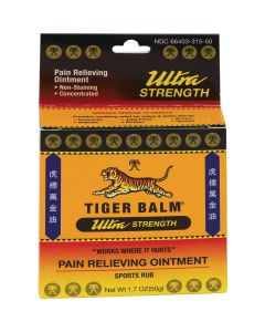 Tiger Balm 1.7 Oz. Ultra Strength Pain Relieving Ointment