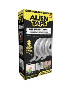 Alien Tape Reusable Double-Sided Transparent Tape (3-Roll)