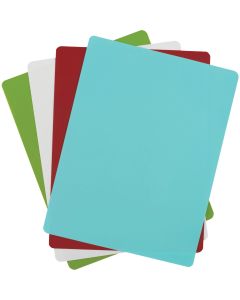 Goodcook 15.75 In. x 12 In. Assorted Colors Flexible Chopping Mat (4 Pack)