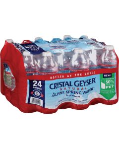 Crystal Geyser Alpine Spring 16.9 Oz. Water (24-Pack)