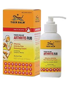 Tiger Balm 4 Oz. Arthritis Rub Pain Reliever