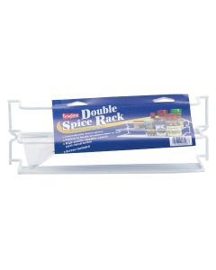 Grayline White Double Spice Rack