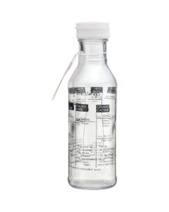 Gemco 9 Oz. Glass Salad Dressing Bottle