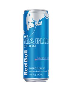 Red Bull 12 Oz. Sea Blue Edition Juneberry Energy Drink