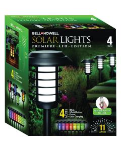 Bell+Howell Color Changing Solar Path Light (4-Pack)